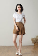 Load image into Gallery viewer, Summer Womens Brown Shorts C3232
