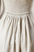 Load image into Gallery viewer, Women&#39;s Summer Swing Linen Dress C3207,Size XS #CK2300102
