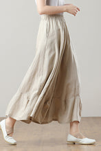 Load image into Gallery viewer, Women&#39;s Summer Ruffle Linen Pants C3210,Size XS #CK2300114
