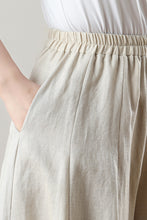 Load image into Gallery viewer, Women&#39;s Summer Ruffle Linen Pants C3210,Size XS #CK2300114
