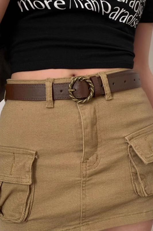 Women vintage inspired belt C4655