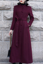 Load image into Gallery viewer, Women&#39;s Autumn and winter wool coat C4227
