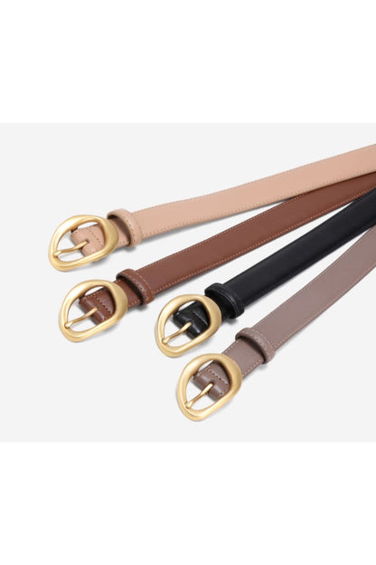 Leather belt for women in multiple colors C4658