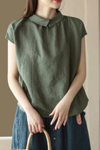 Load image into Gallery viewer, Linen Two Side Wear shirt TT0041
