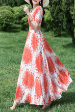 Load image into Gallery viewer, Chiffon Summer New Long dress C4036
