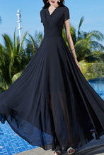 Load image into Gallery viewer, Summer New Long Chiffon Dress C4064
