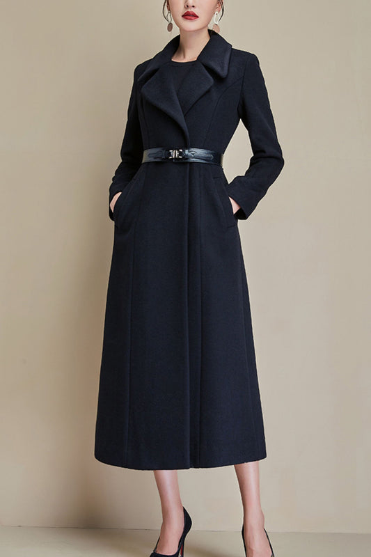 Women's Autumn and winter wool coat C4288