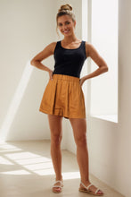 Load image into Gallery viewer, High Waisted Linen Shorts C4008
