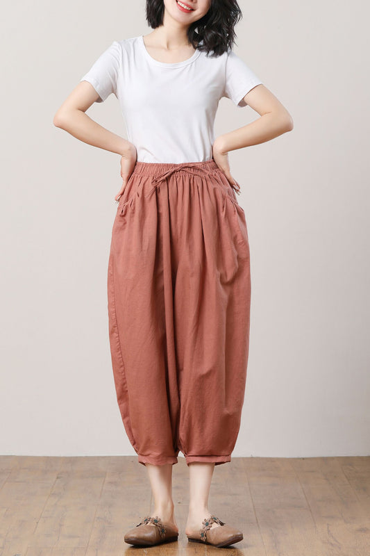 Women's Linen Pants C3287