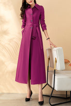 Load image into Gallery viewer, Autumn winter trench Coat Women C4156
