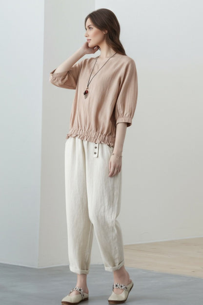 Summer Women's oversized blouse  C5320
