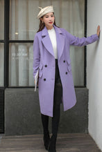 Load image into Gallery viewer, Relaxed Fit Wool Trench Coat  C2572
