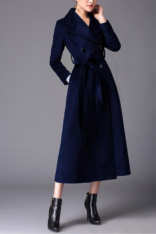 Women's Autumn and winter wool coat C4223