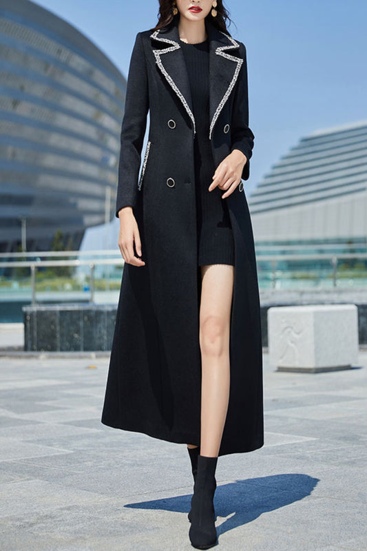 Women's Autumn and winter wool coat C4251