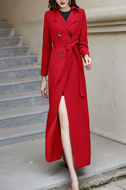 women spring and autumn trench coat C4200