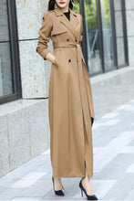 Load image into Gallery viewer, Coffee women spring and autumn trench coat C4194
