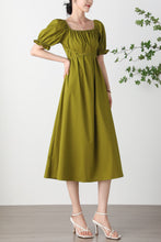 Load image into Gallery viewer, French Square Neck Dress C3260
