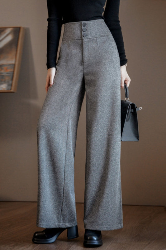 Plus size long womens pants c5090