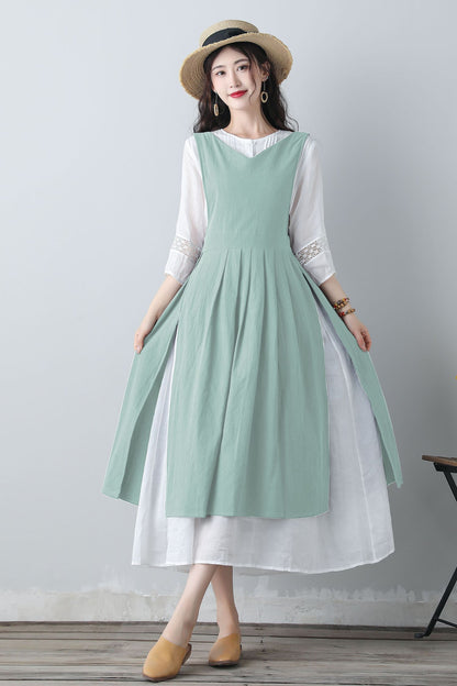 Women's casual Pinafore Dress C5348