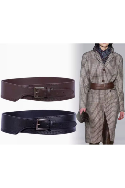 Waist leather belt for women C4688