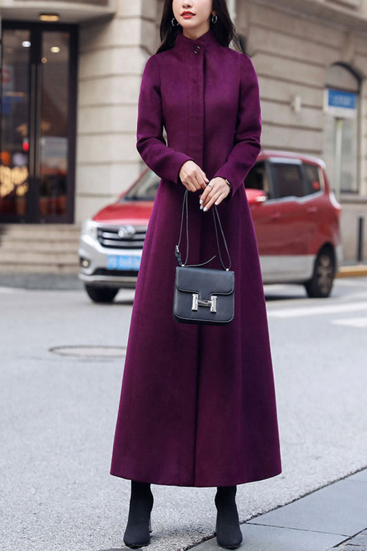 Women's Autumn and winter wool coat C4244