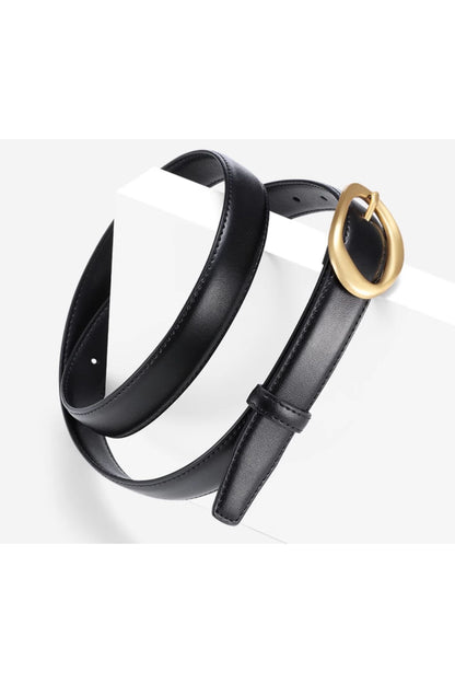 Leather belt for women in multiple colors C4658
