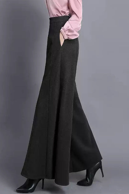 Plus size long womens pants c5089