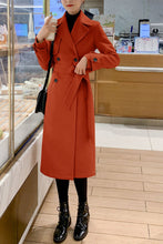 Load image into Gallery viewer, Women&#39;s Autumn and winter wool coat C4234
