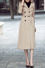 Load image into Gallery viewer, women spring and autumn trench coat C4202
