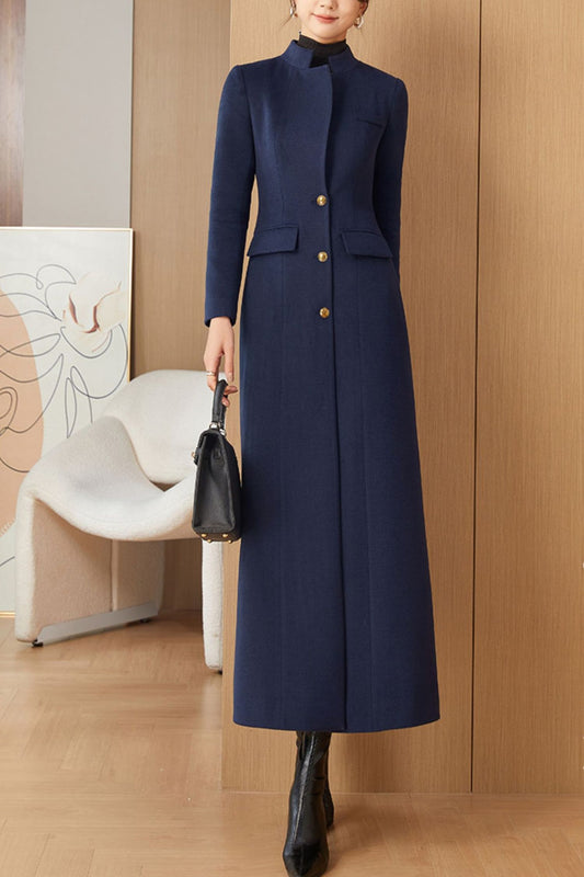 Women's Autumn and winter wool coat C4246