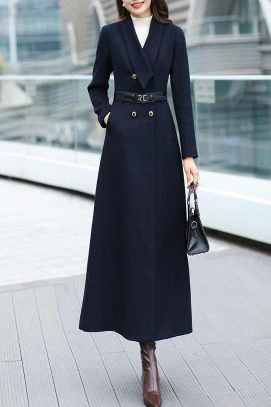 Women's Autumn and winter wool coat C4242