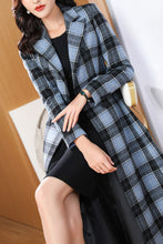 Load image into Gallery viewer, Women&#39;s Autumn and winter plaid coat C4256
