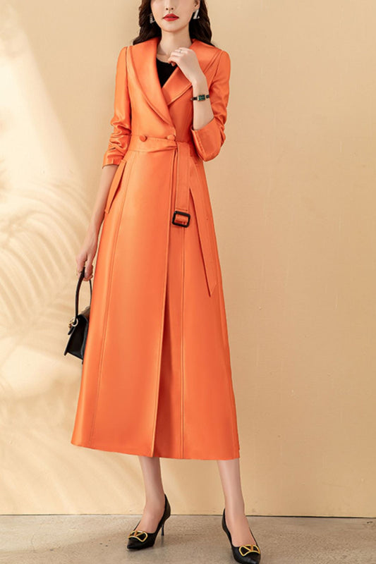 Women's Autumn winter trench Coat C4162