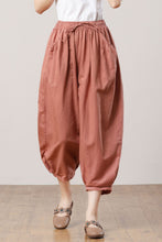 Load image into Gallery viewer, Women&#39;s Linen Pants C3287 #CK2300494
