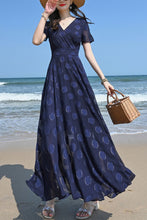 Load image into Gallery viewer, Summer New Polka Dot Printed Dress C4116
