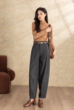 Load image into Gallery viewer, Womens harem long wool pants C4465
