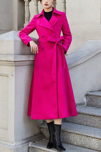 Women's Autumn and winter wool coat C4283