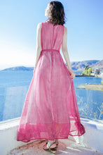 Load image into Gallery viewer, Summer new women&#39;s chiffon dress C4002
