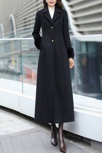 Women's Autumn and winter wool coat C4241