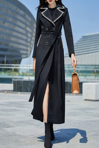 Women's Autumn and winter wool coat C4251