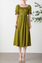 Load image into Gallery viewer, French Square Neck Dress C3260
