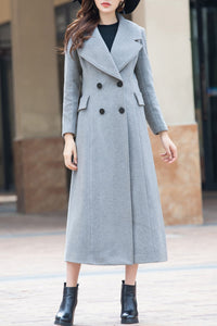 women autumn and winter wool coat C4167
