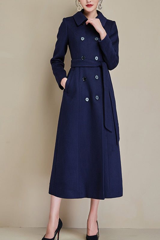 Women's Autumn and winter wool coat C4286