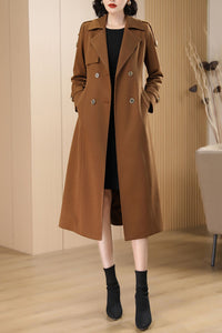 Autumn and winter wool coat C4209