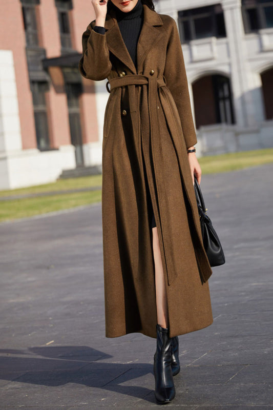 Women's Autumn and winter wool coat C4237