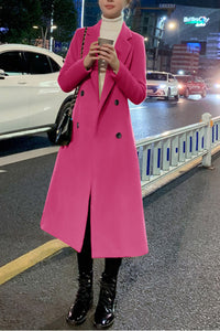 Women's Autumn and winter wool coat C4235