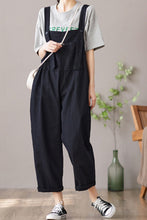 Load image into Gallery viewer, women loose wide leg overalls TT0040
