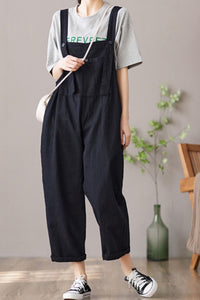 women loose wide leg overalls TT0040