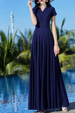 Load image into Gallery viewer, Summer New Long Chiffon Dress C4064
