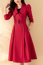 Load image into Gallery viewer, Women&#39;s Autumn winter trench Coat C4163
